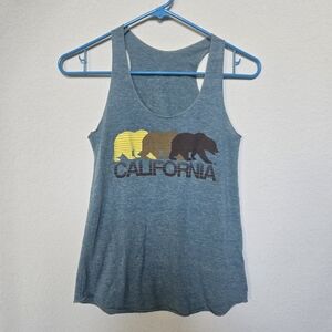 American Apparel | California Bear Tank | Green